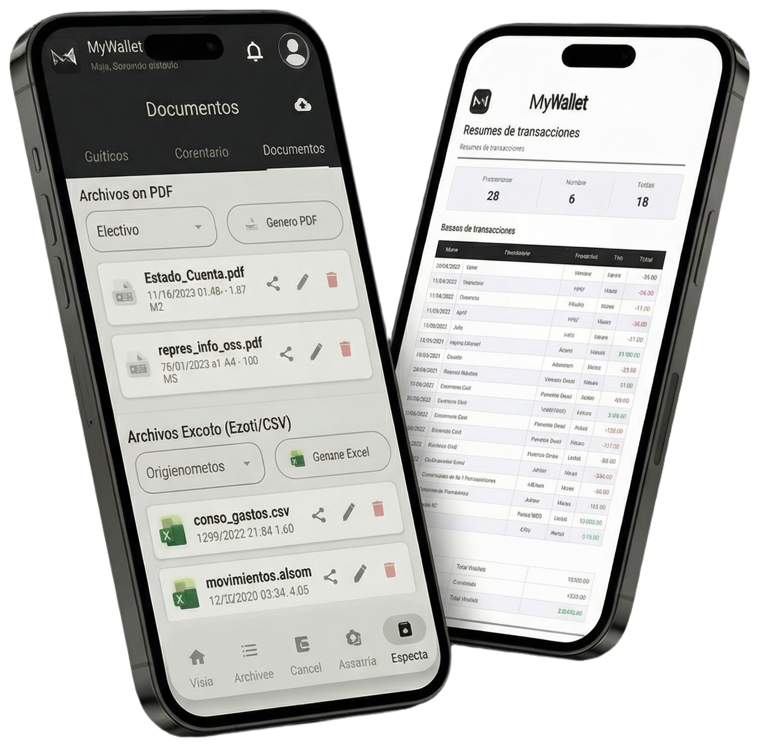 Documentos MyWallet